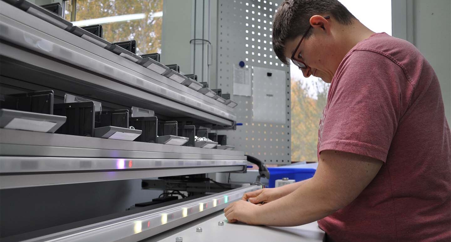 Behindertengerechte Arbeitsplätze