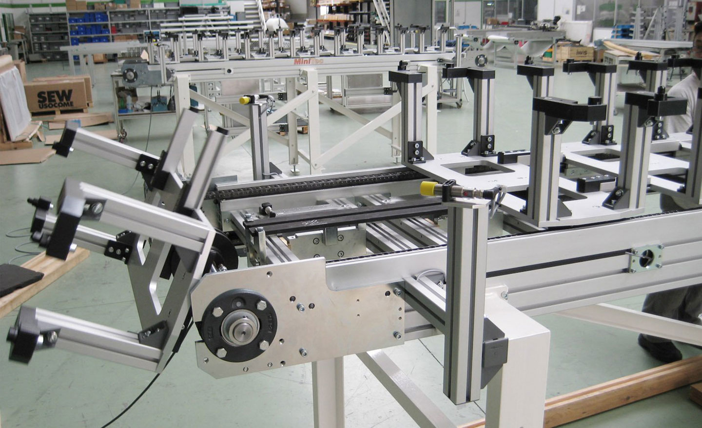 UMS pallet circulation system