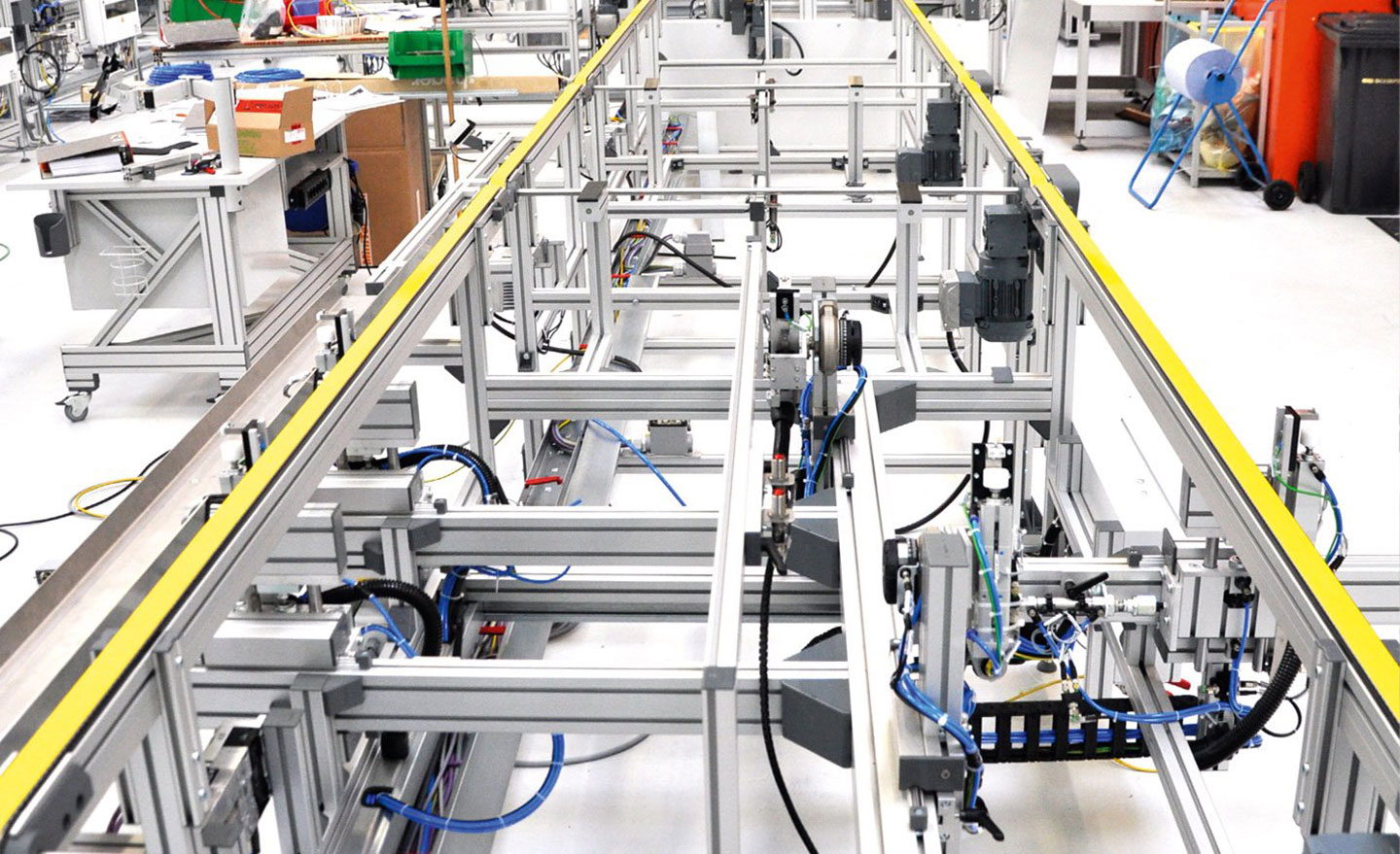 Solar technology assembly line