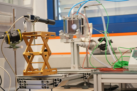 Experimental setups at the University of Kaiserslautern