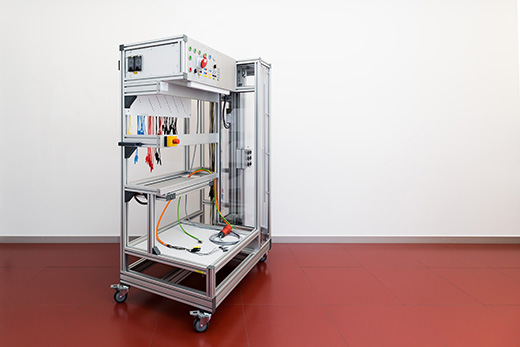 MiniTec and SEW training rack